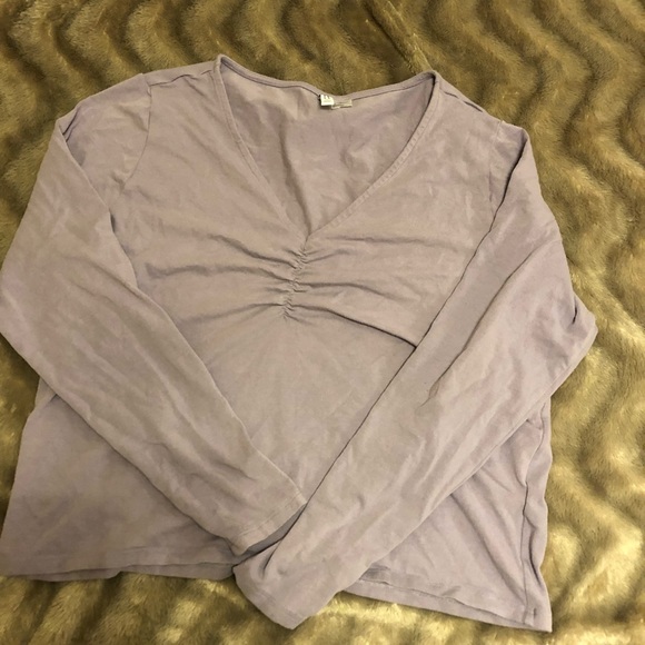 Divided Lavender Long Sleeve Top XXL - Picture 1 of 3